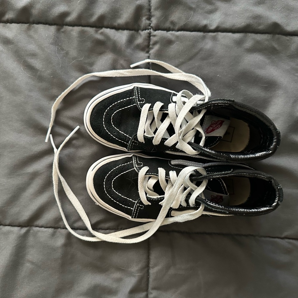 Vans Black Kids Shoes